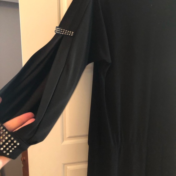 Joseph Ribkoff black tunic/dress - Picture 3 of 6